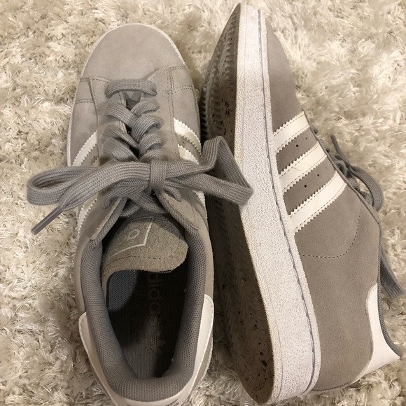 Grey Suede Campus Adidas - Picture 4 of 5